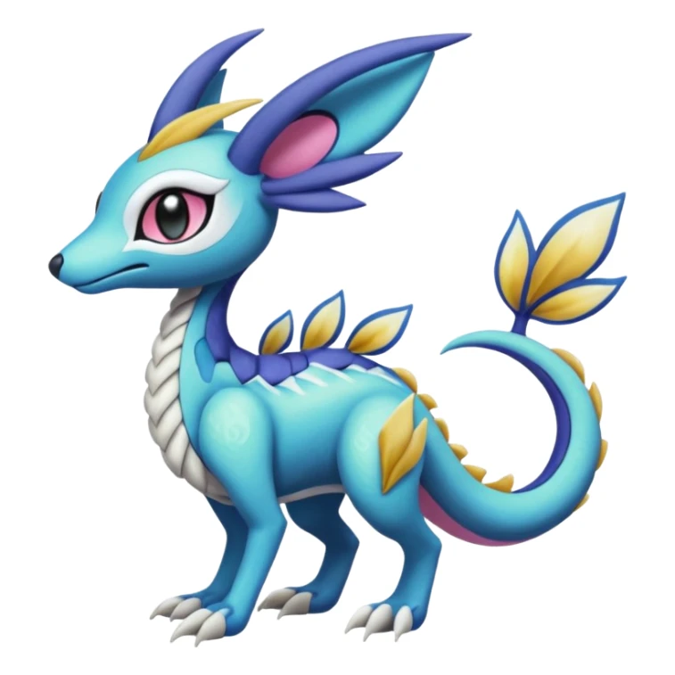 Meloetta-Sergal-Cresselia-Palkia-Stitch-Fakémon-creature-hybrid sticker