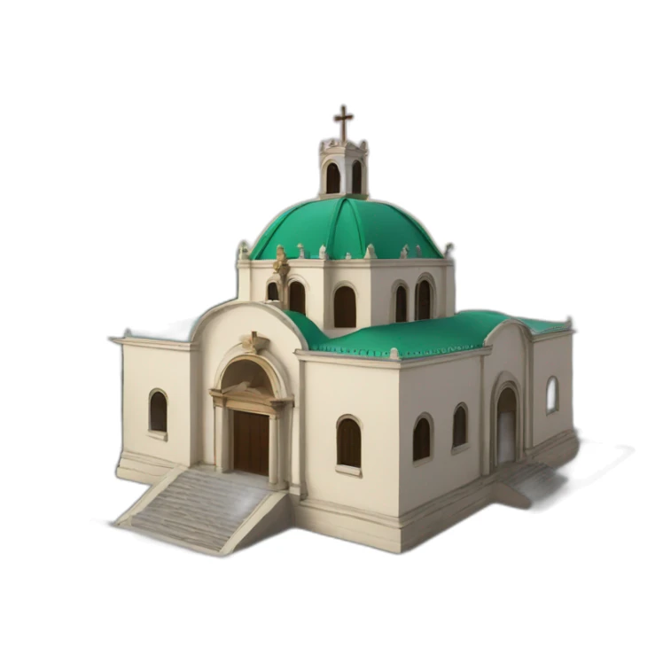 Catholic Temple of Mexico sticker