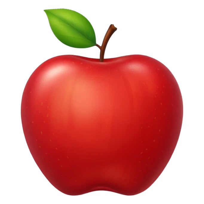 matching letter A and picture of apple sticker