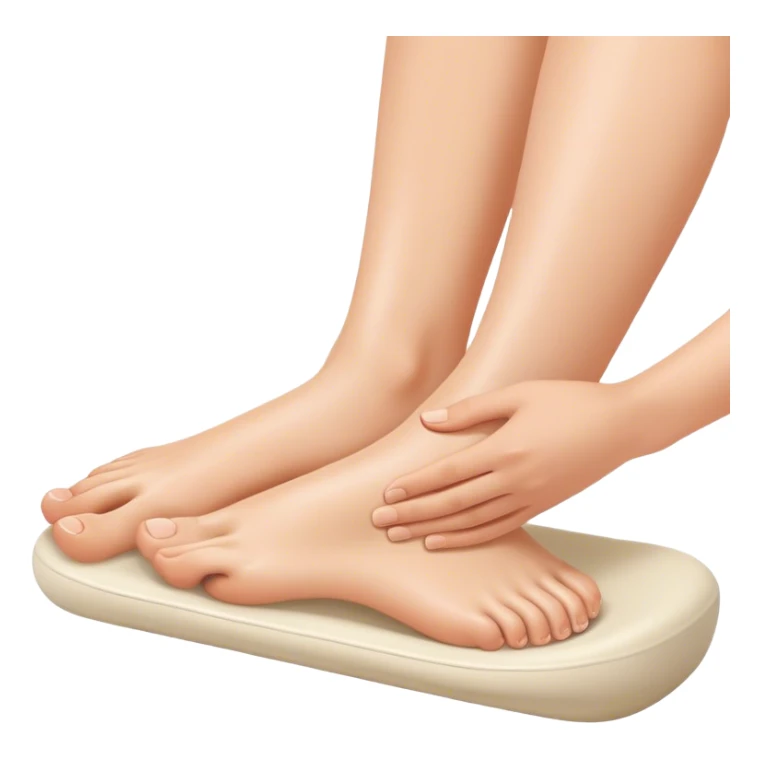 Foot massage sticker