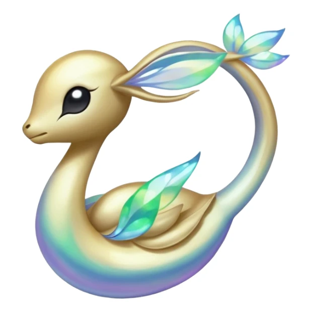 Meloetta-Cresselia-Pokémon-Fakémon-fusion-hybrid-creature sticker