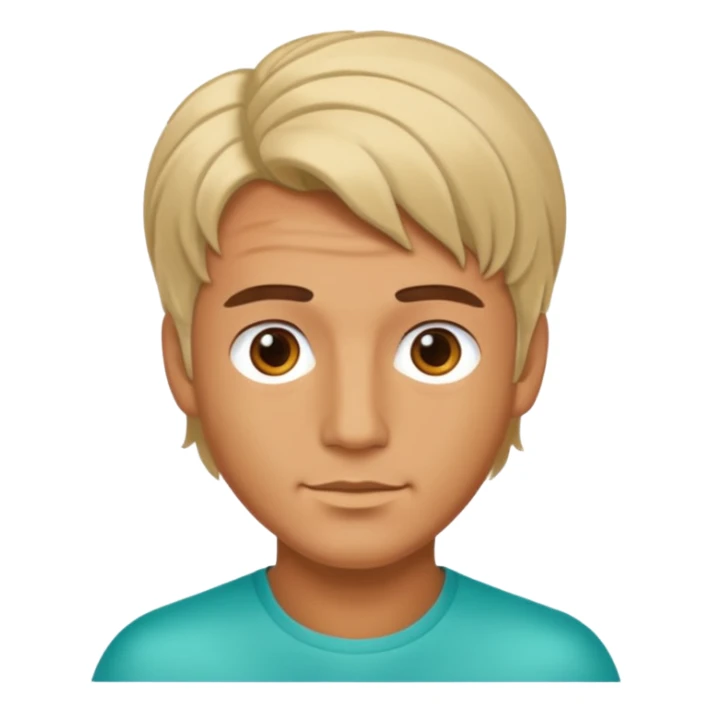 70s 80s men with silk hair style  sticker