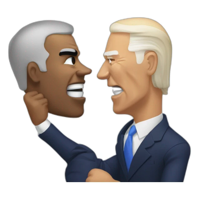 rocky balbo punching joe biden sticker