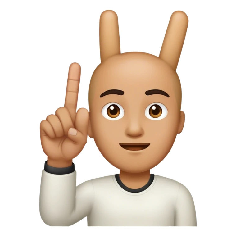 Gay middle finger  sticker