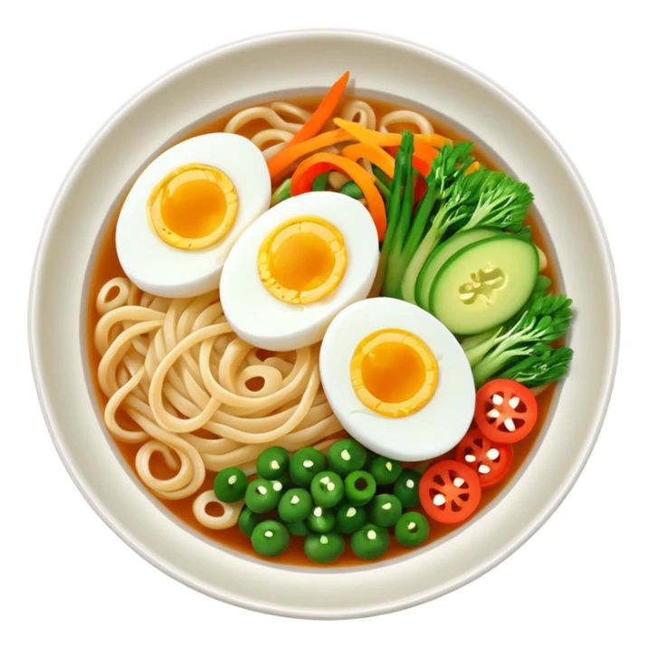 iced korean noodle sticker