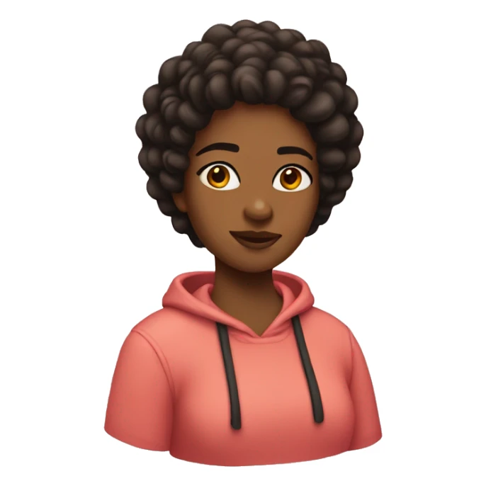 I’m just a chill girl emoji sticker