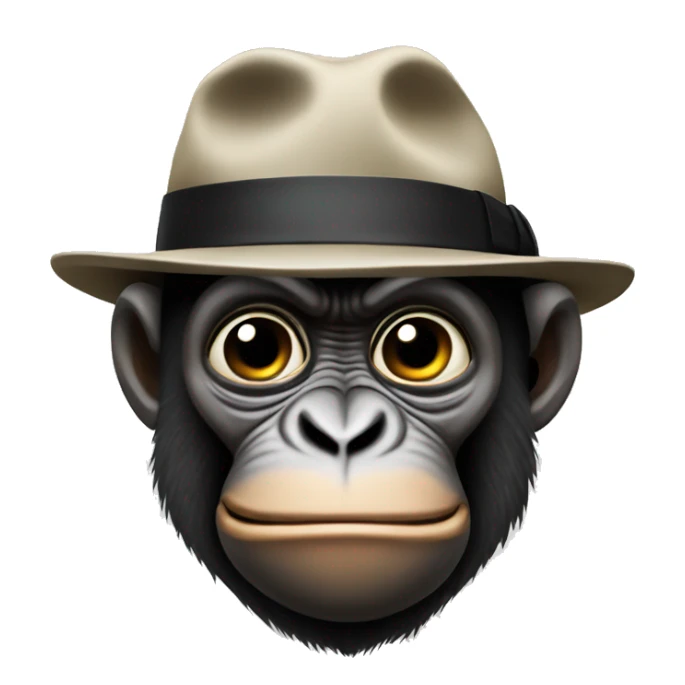 gangster mafia monkey sticker