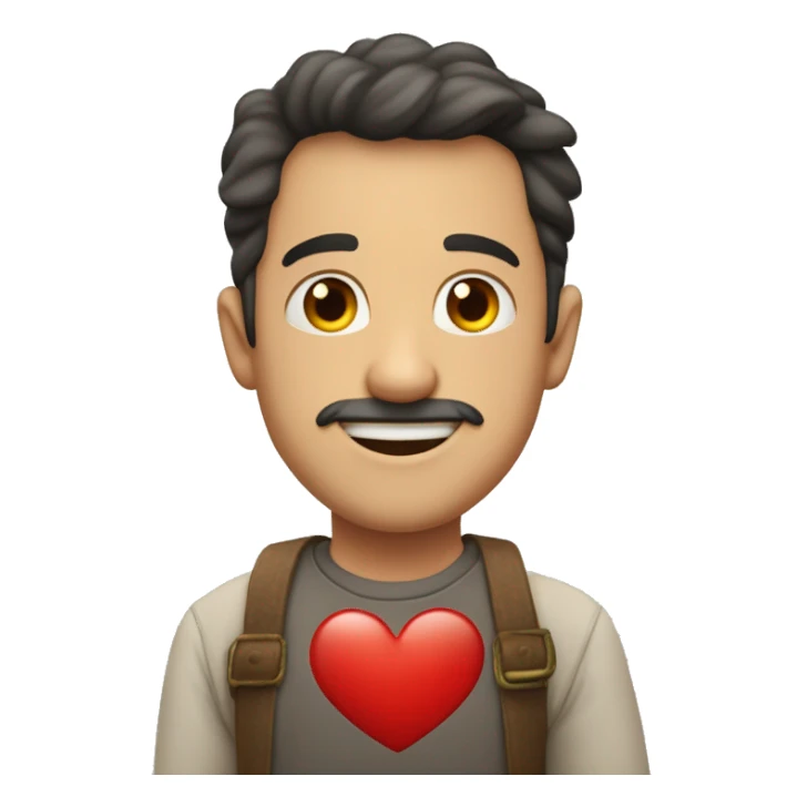 Quiero un corazón pero que sea humano y que sea de rojos claros, como muy astethic sticker