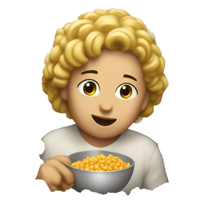 Scarleth Watch comiendo palomitas sticker