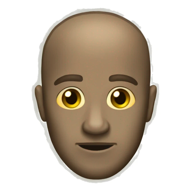 Balding Realtree camoflauge emoji  sticker