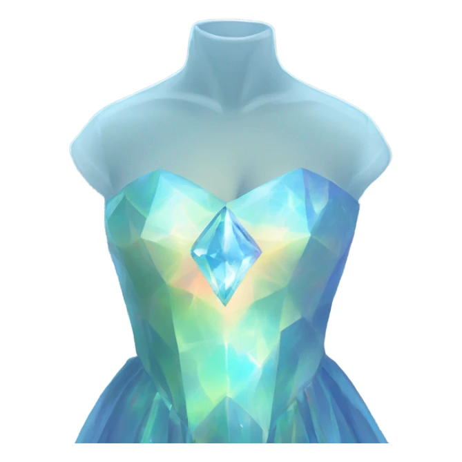 opal Crystal dress 👗 no person sticker