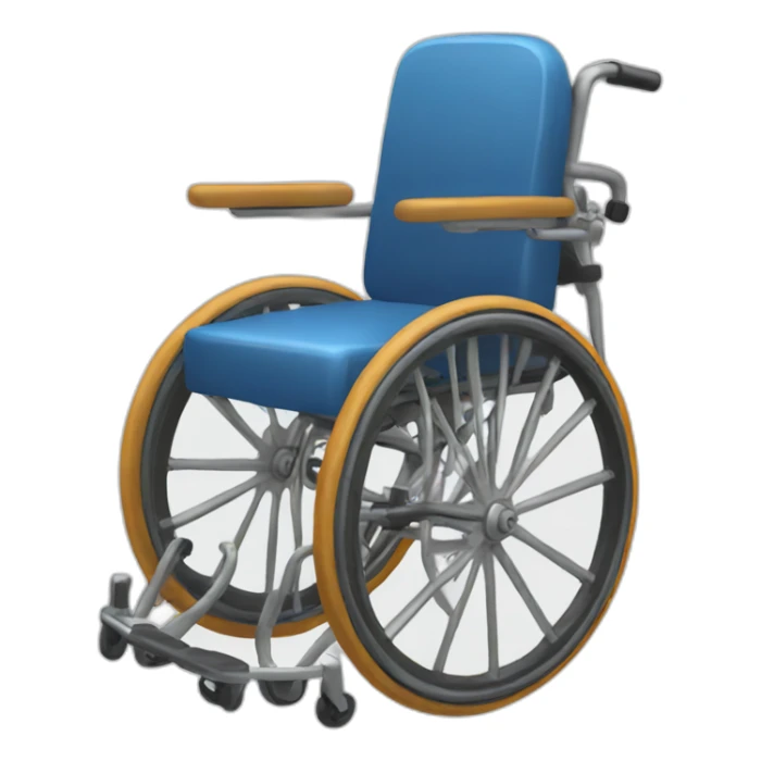 Wheelchair basketball sticker