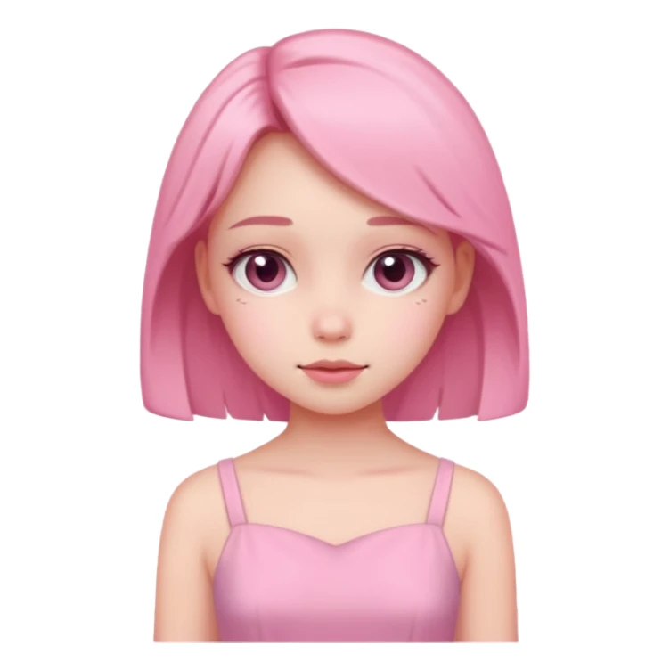 An cute Ästhetik pink clean girl sticker