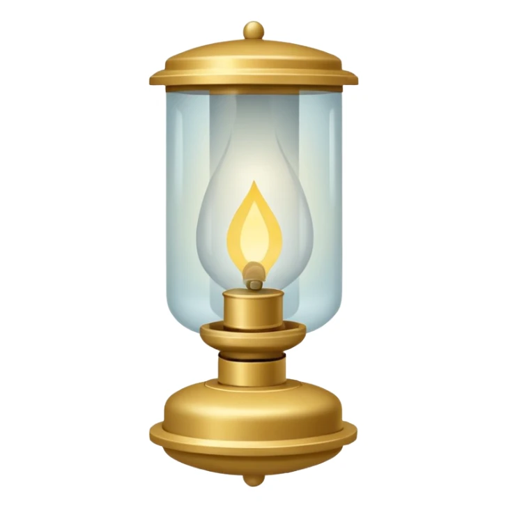 Lanterna flutuante pequena, de papel translúcido, formato retangular/cilíndrico alongado, aberta em cima e embaixo, com luz dourada suave interna, sem alça, sem metal, sem decoração. sticker