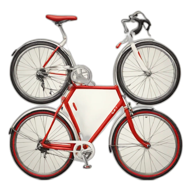 peugeot vintage white & red bike sticker