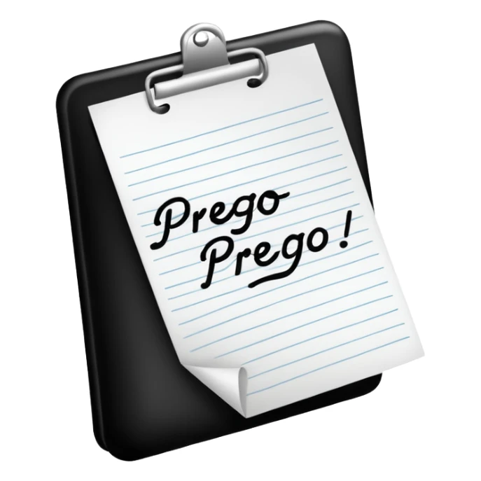 the Italian way of saying "You're welcome" sticker