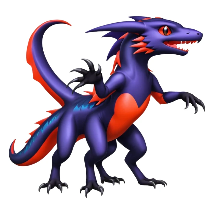 Shiny Epic Badass Noibat-Salandit-Litten-Hybrid sticker