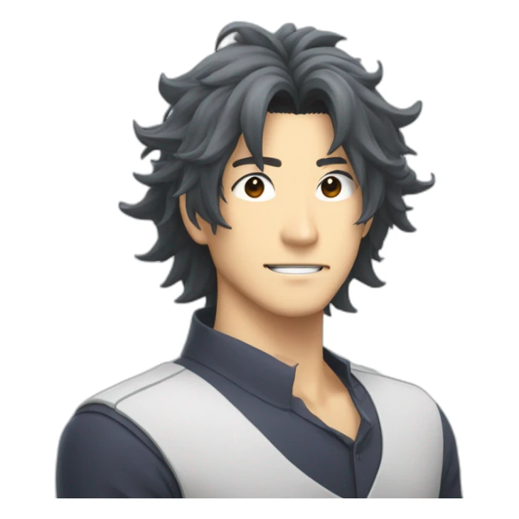 Mr aizawa (dans mha) avec des cheveux court sticker