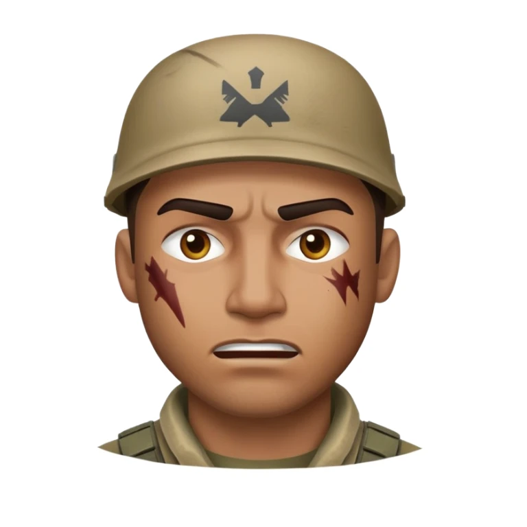 A man from call of duty hurt sticker