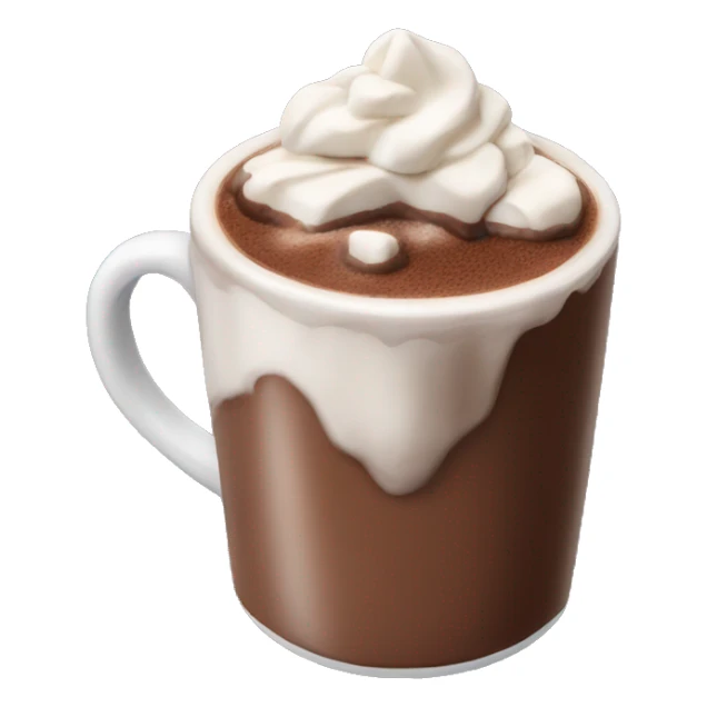 Hot chocolate sticker