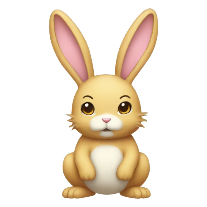 Fakemon-Bunny full body sticker