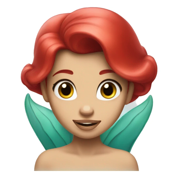 Ariel, little mermaid sticker