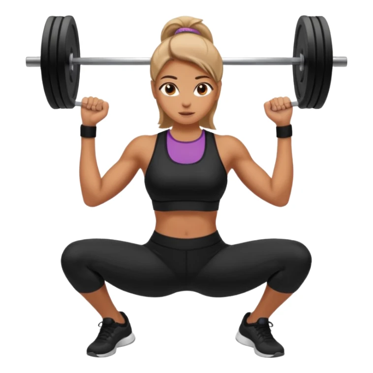 Gym girl aesthetic sticker