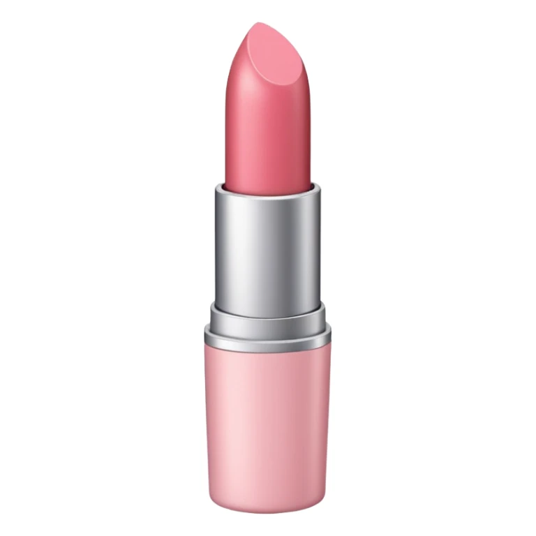 lipstick print from a kiss in soft pink, pastel light sticker