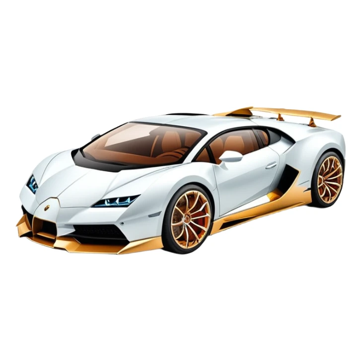 Lamborghini sian and Bugatti merged  sticker