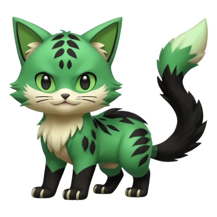 Floragato-Meowscarada-Pokémon (full body) sticker