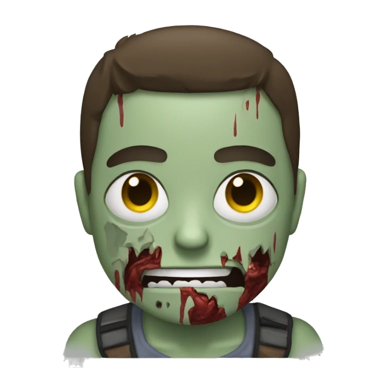 fighter a zombie sticker