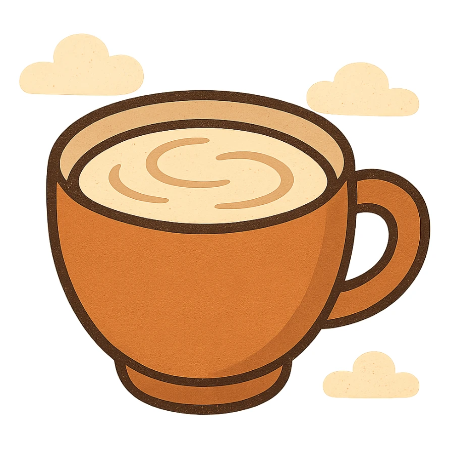 classic mocha, inviting and cozy sticker
