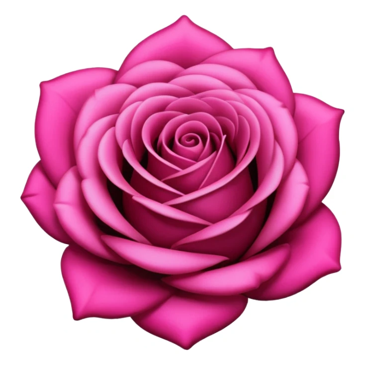 BLACKPINK-inspired black and pink rose emoji sticker