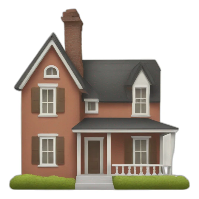 House minimalism sticker