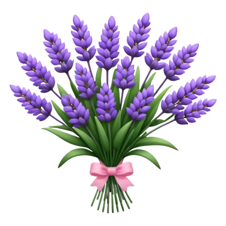 A beautiful bouquet of lavender and pink flowers sticker