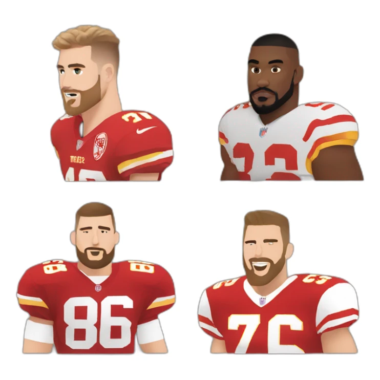 Football + Taylor swift + travis kelce sticker
