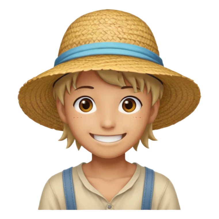 The luf from the anime anpice sticker