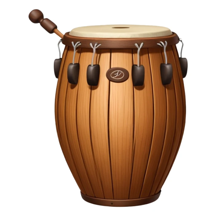 bombo legüero, typical Argentine folk percussion instrument sticker