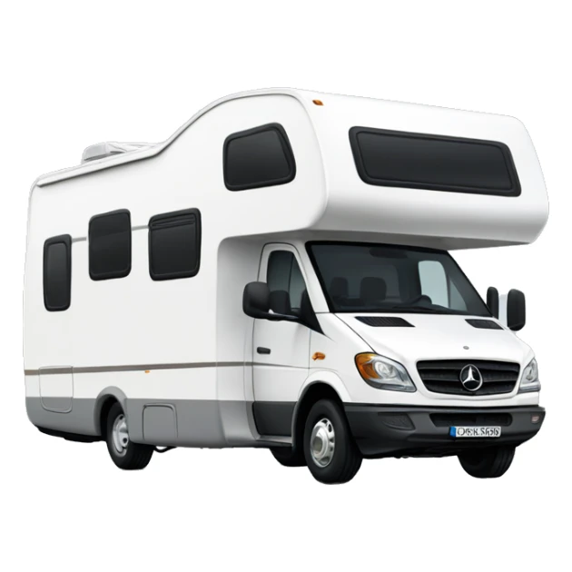 Mercedes motorhome sticker