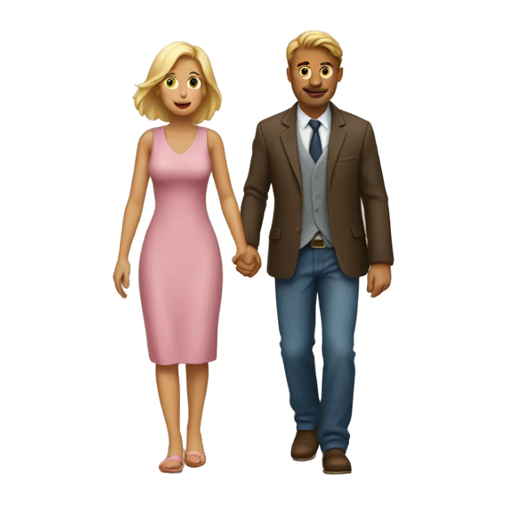 a woman being left the man she loves sticker