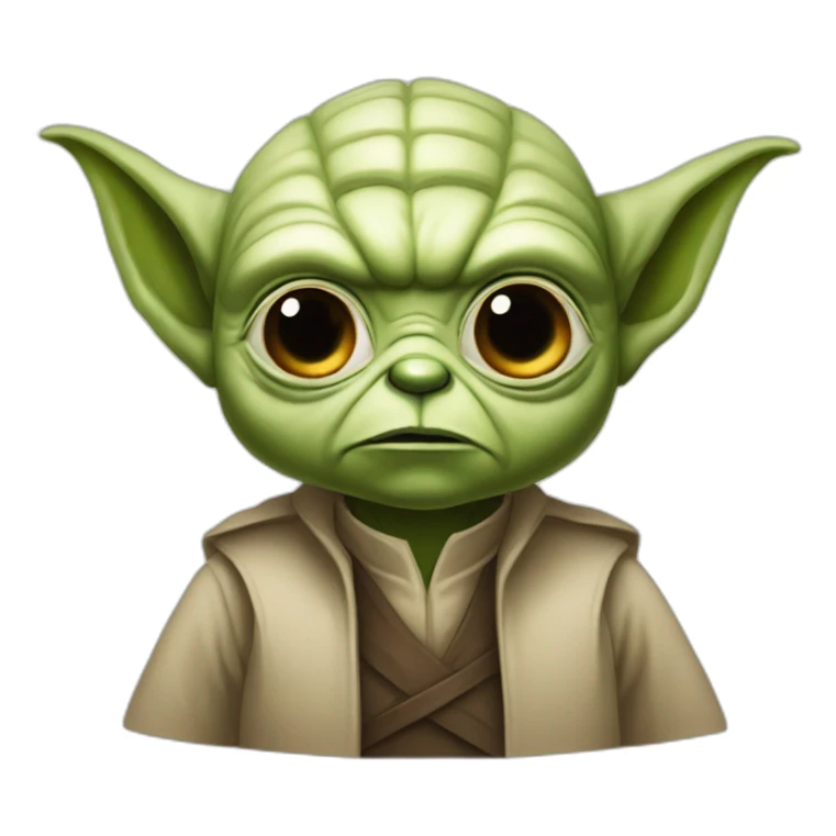 Yoda qui frappe Hitler sticker