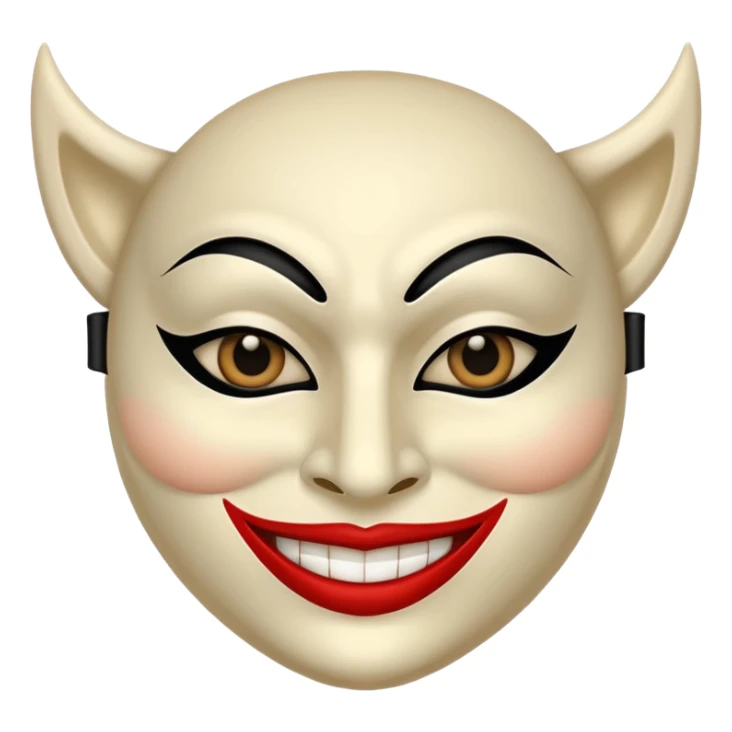 robber, mask-wearing figure with sneaky eyes and a mischievous grin sticker