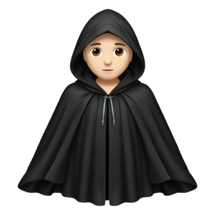Hooded Cloak sticker