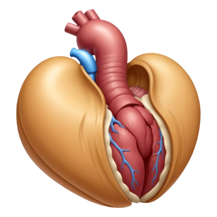 Veiny tan-colored male organ entering a moist  vagina sticker