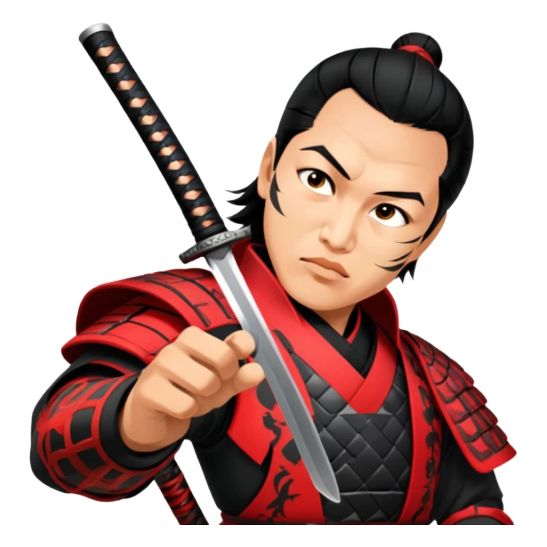 Daring Samurai sticker