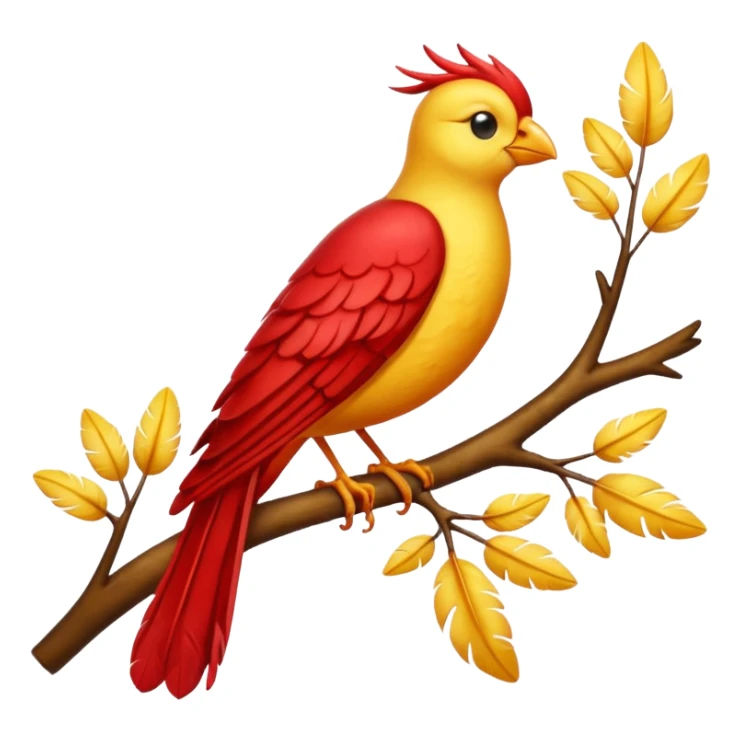 liverpool bird on the branch of tree sticker