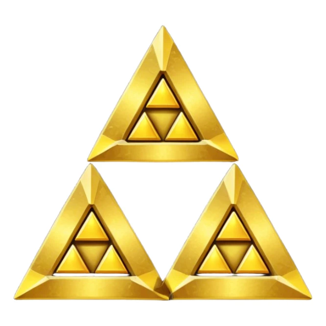 Tri Force The legend of zelda sticker
