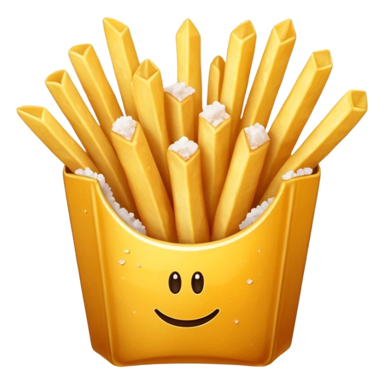 Porzione di patatine media  sticker