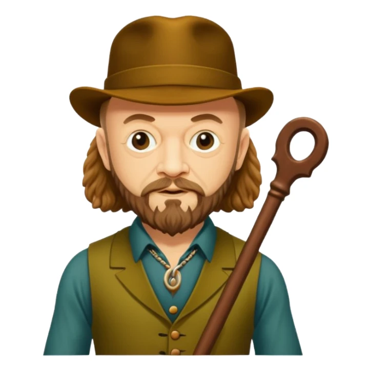 Jethro Tull (Band): A legendary British progressive rock band led by Ian Anderson, named after the 18th-century agriculturist. sticker