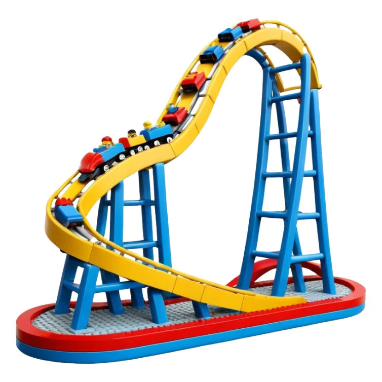lego rollercoaster sticker